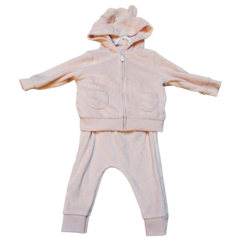 Carter's 6 Month Pink Three Piece Bear Outfit